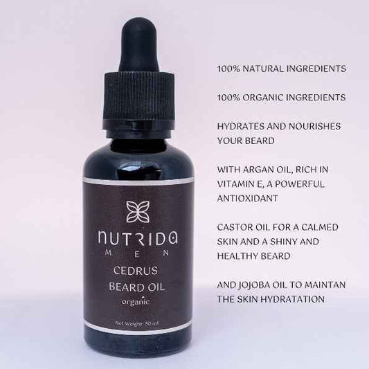 100% Natural & Organic Beard Oil
