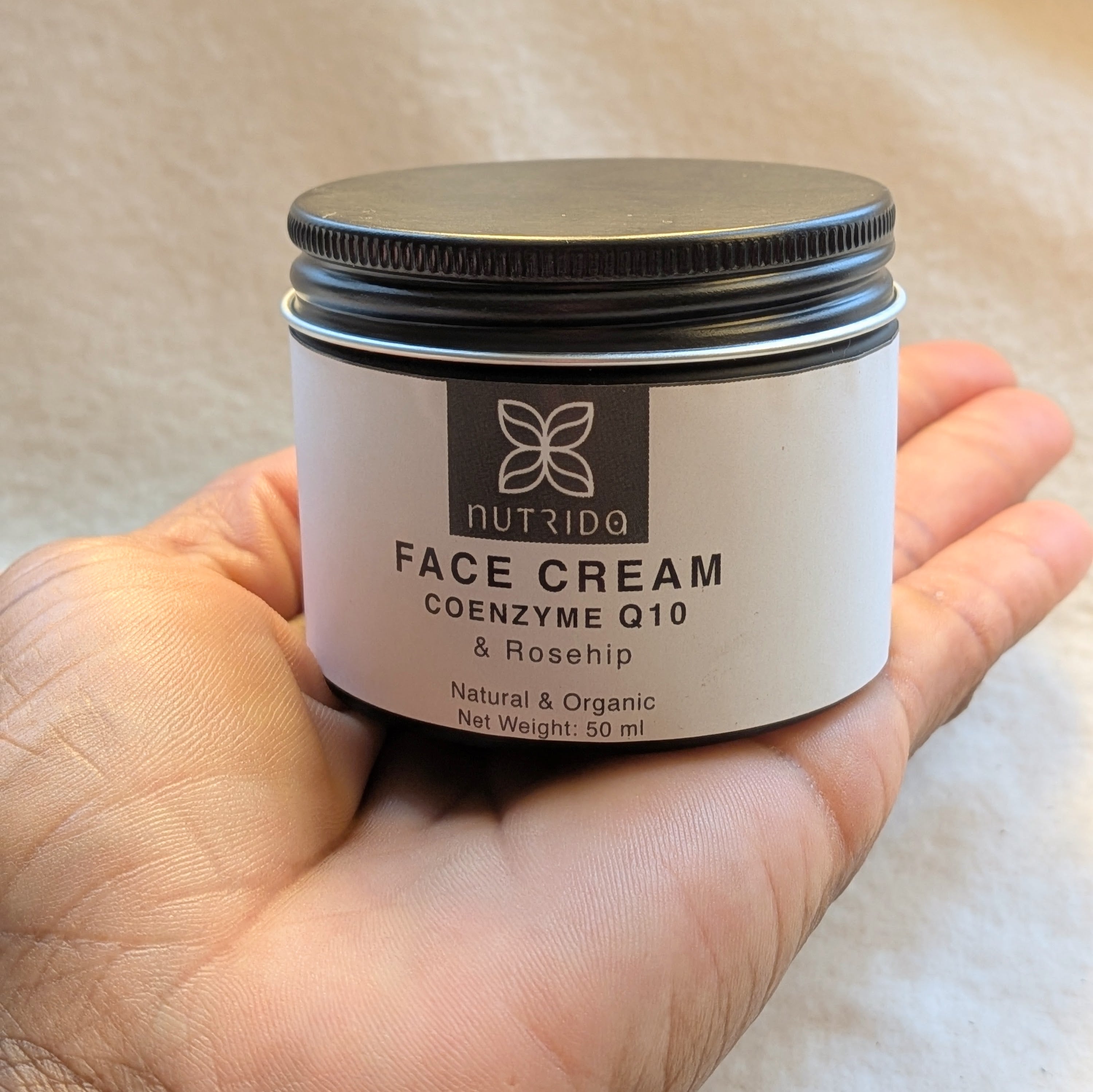 Face Cream - Coenzyme Q10 & Rosehip - Nutrida™