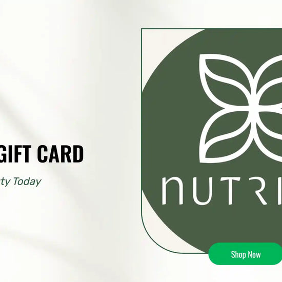 Nutrida Gift Card by@Outfy