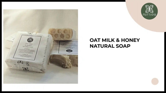 Oat Milk &amp; Honey Natural Soap by@Outfy
