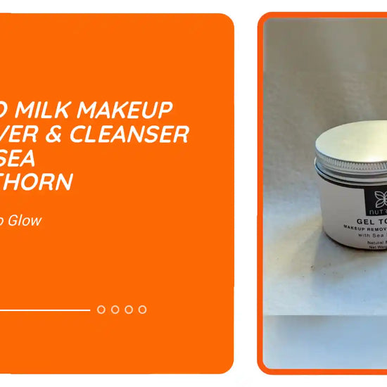 Gel to Milk Makeup Remover &amp; Cleanser with Sea Buckthorn by@Outfy